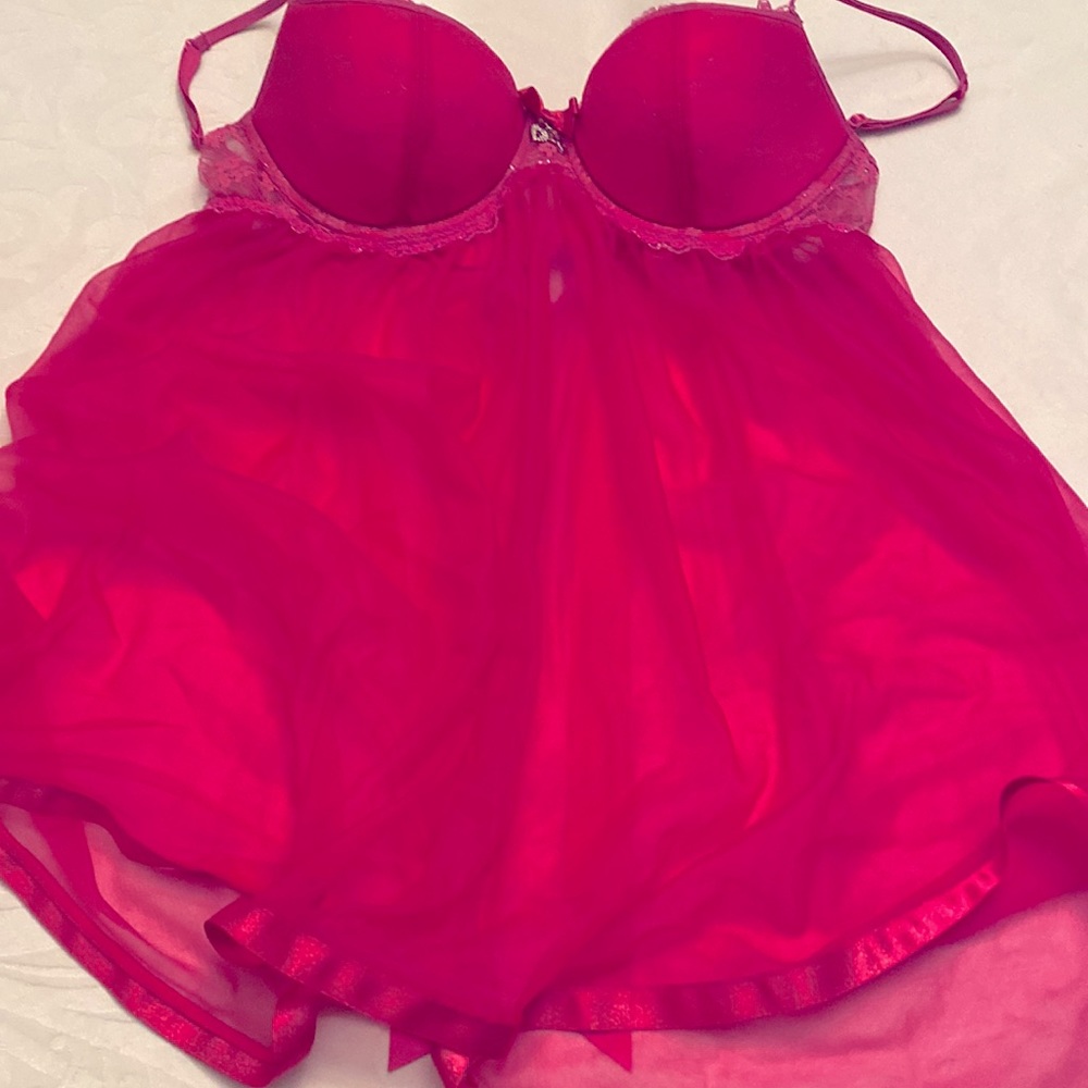 Victoria’s Secret sexy little thing 36C with a little padding & panties - Picture 2 of 8